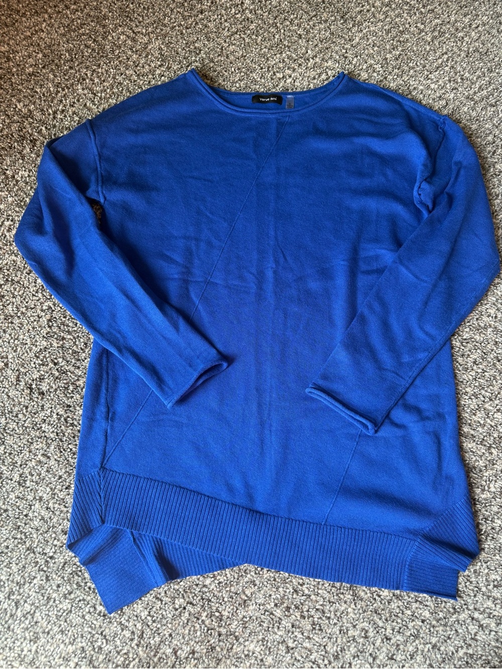 Verve Ami Cobalt Blue Crewneck Sweater